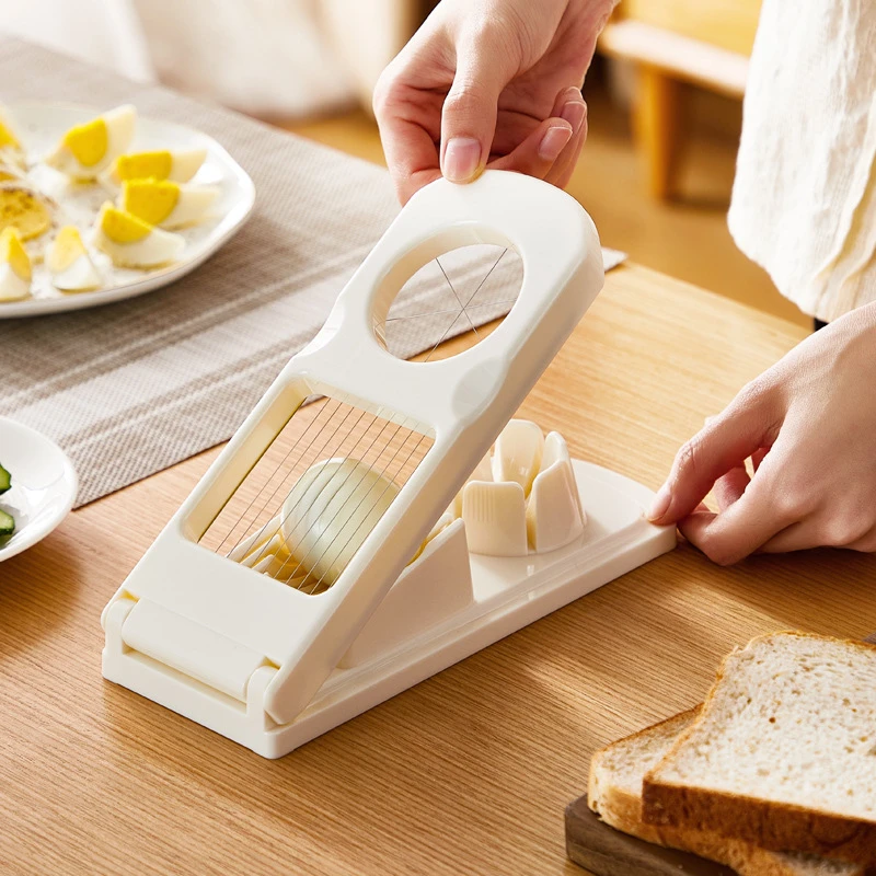 Egg Separator Tool - Coupe-œufs multifonctionnel en acier inoxydable, séparateur