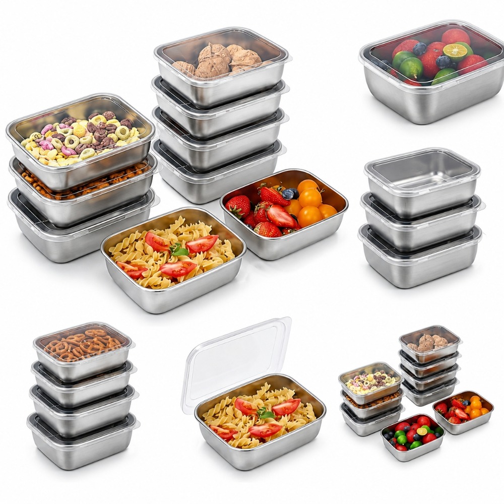 Kitchen Gadgets Organizer - Lot de 6 boîtes de conservation