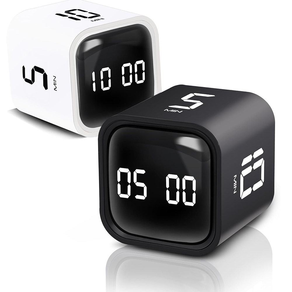 Kitchen Helper Gadgets - Minuteur cubique multifonctionnel - 5/10/30/60 min