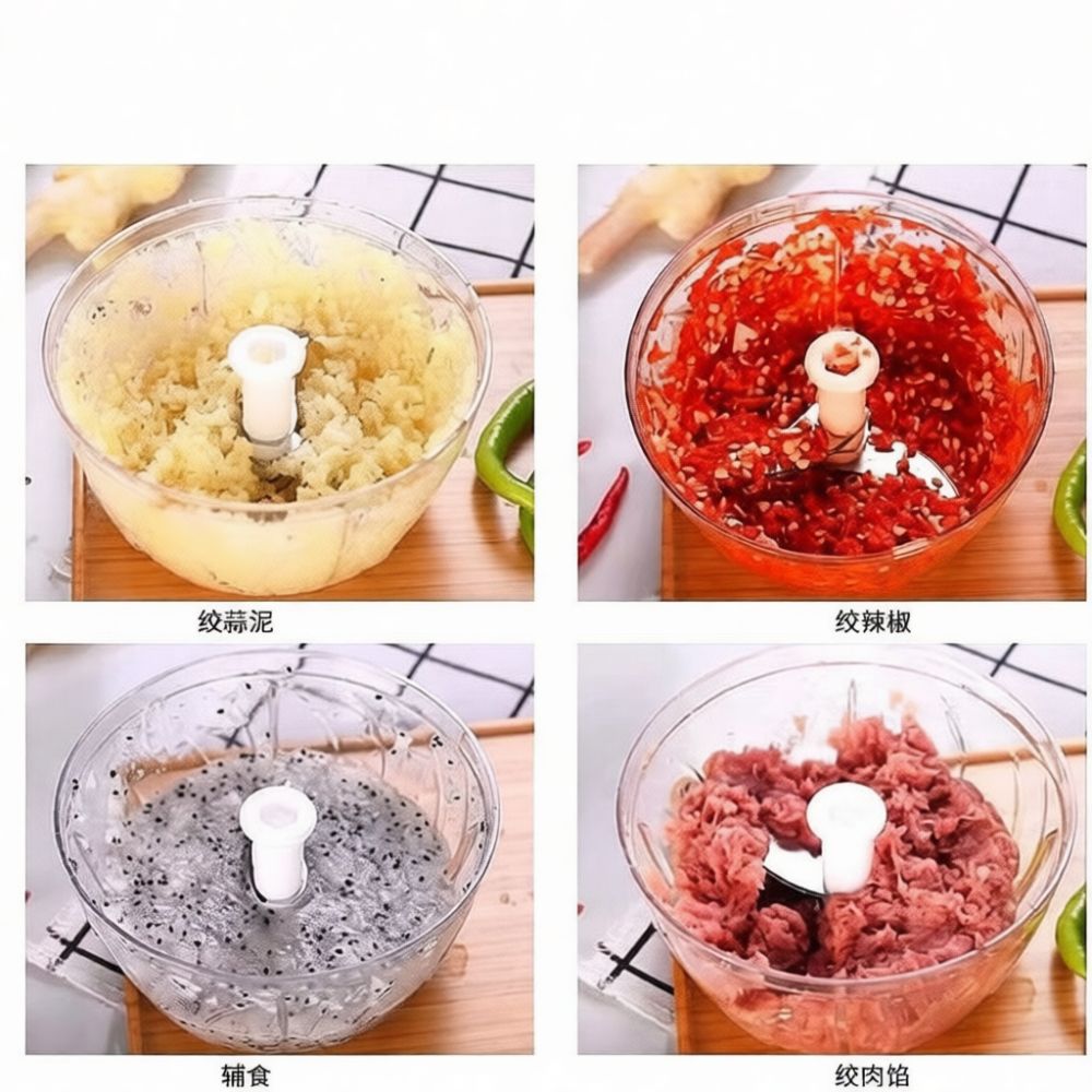 Kitchen Helper Gadgets - Hachoir à ail manuel, robot culinaire