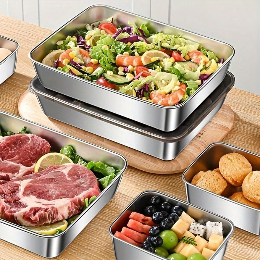 Lot de 5 contenants de stockag - Kitchen Gadgets Organizer avis et prix