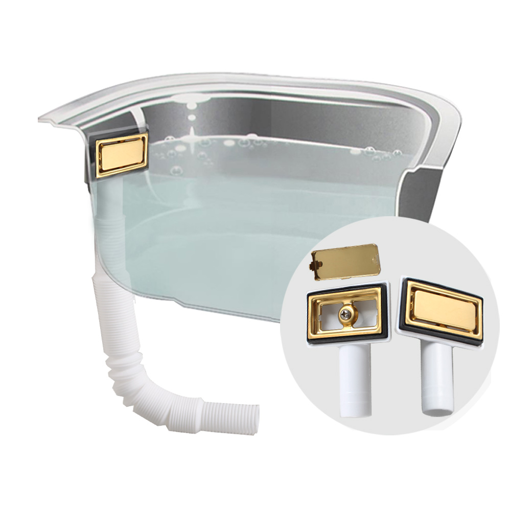 Tête de trop-plein carrée laté - Kitchen Gadgets Gold avis et prix