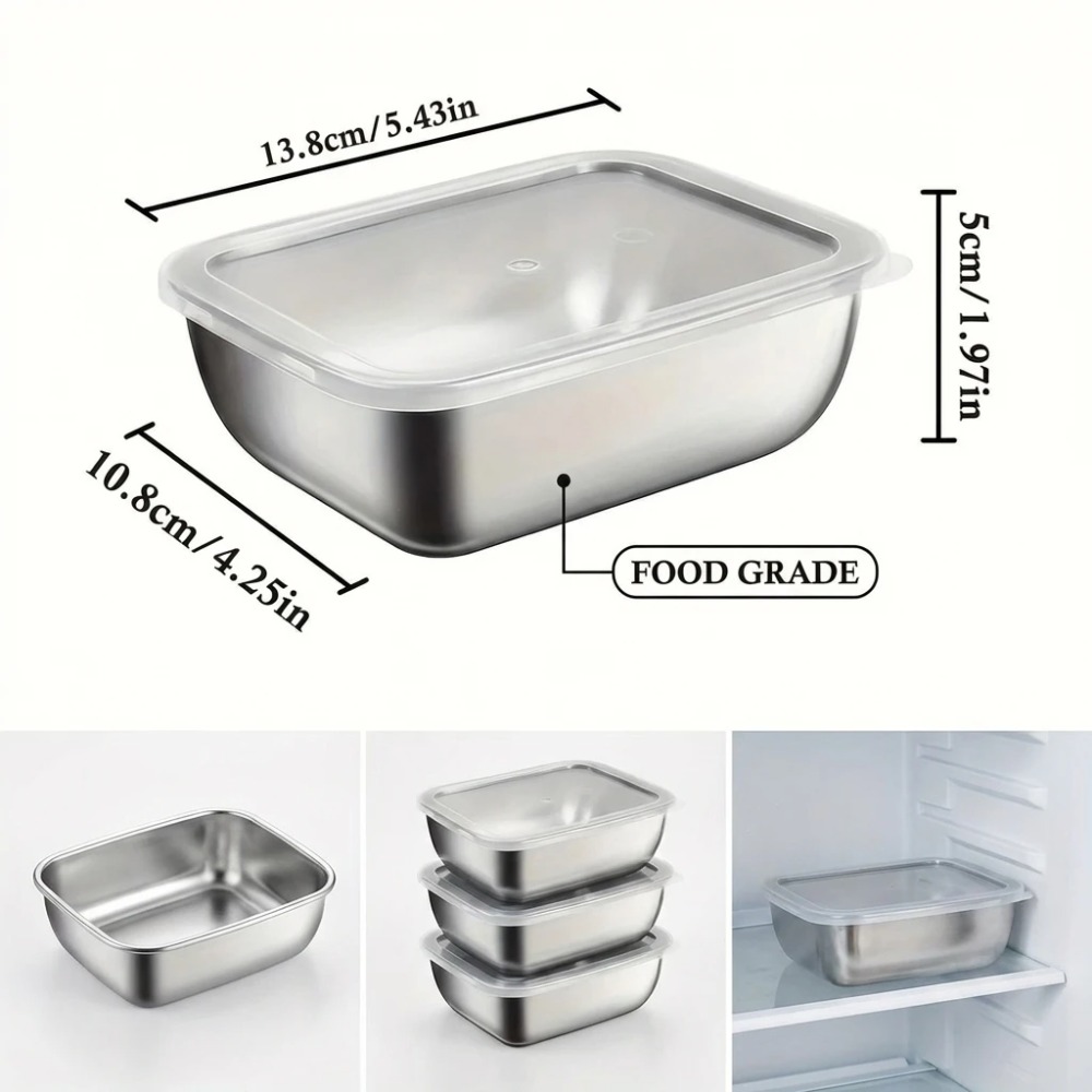 Lot de 6 boîtes de conservatio - Kitchen Gadgets Organizer avis et prix