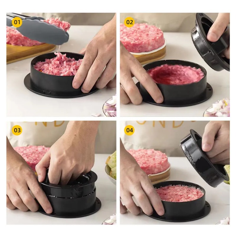 Presse à Hamburger ronde, gril - Kitchen Helper Gadgets avis et prix